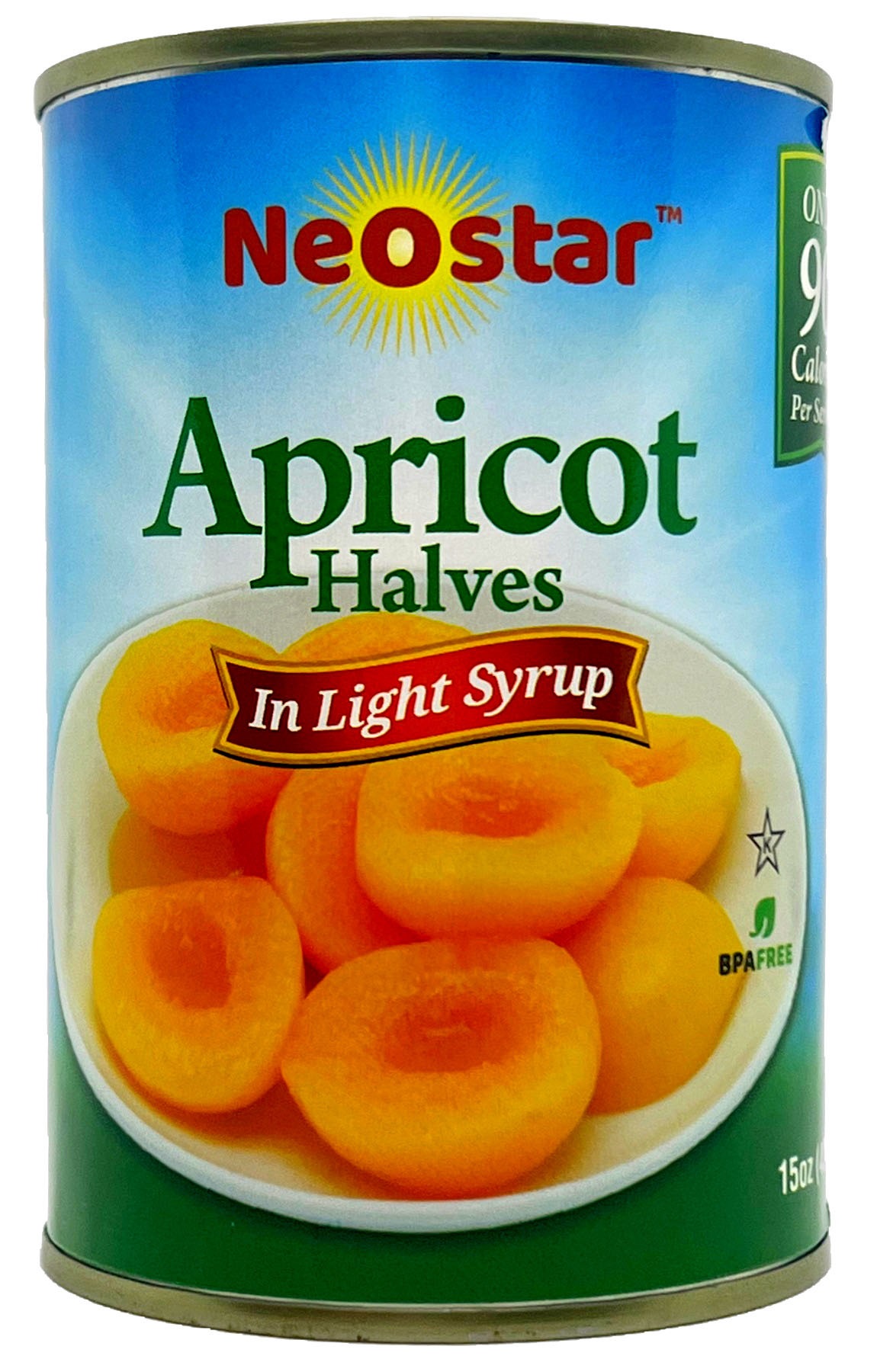 #300 (15oz) Apricot Halves, Light Syrup